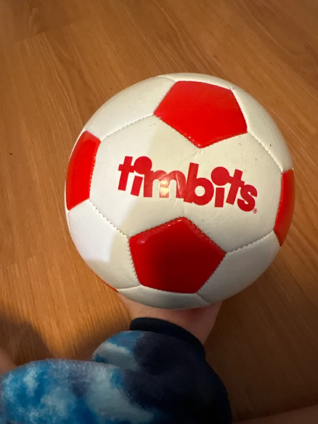 Tim Hortons Red & White Soccer Ball