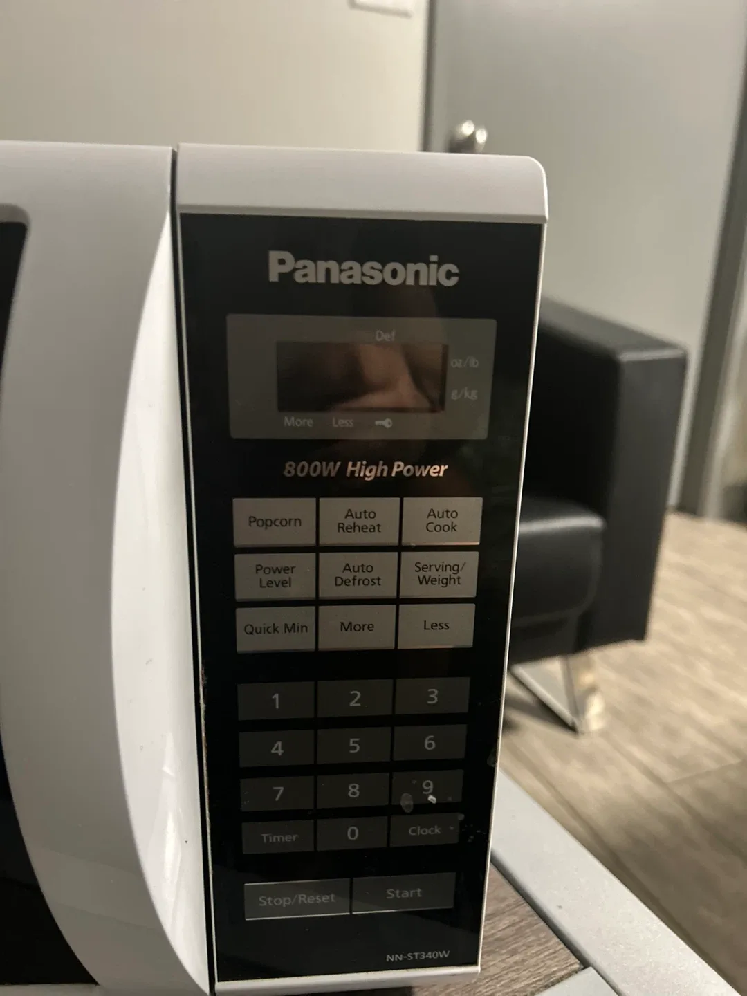 Panasonic 800W High Power Microwave image indicator(2)