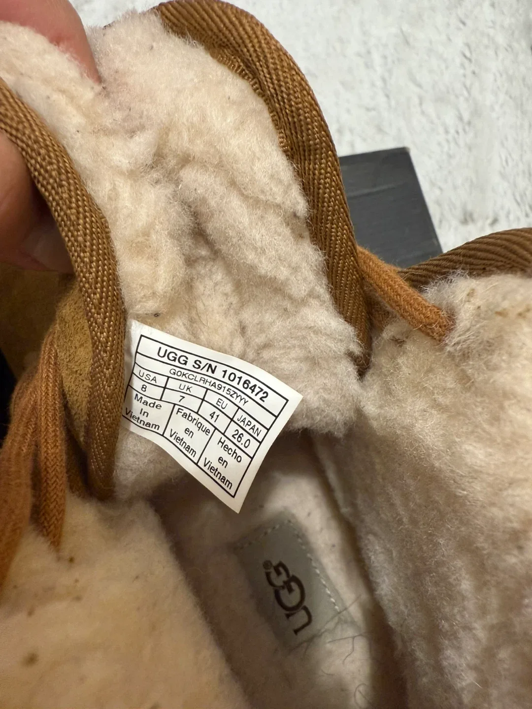 UGG Harkley Men’s Boots 1016472 – Size 8 – Excellent Condition image indicator(7)