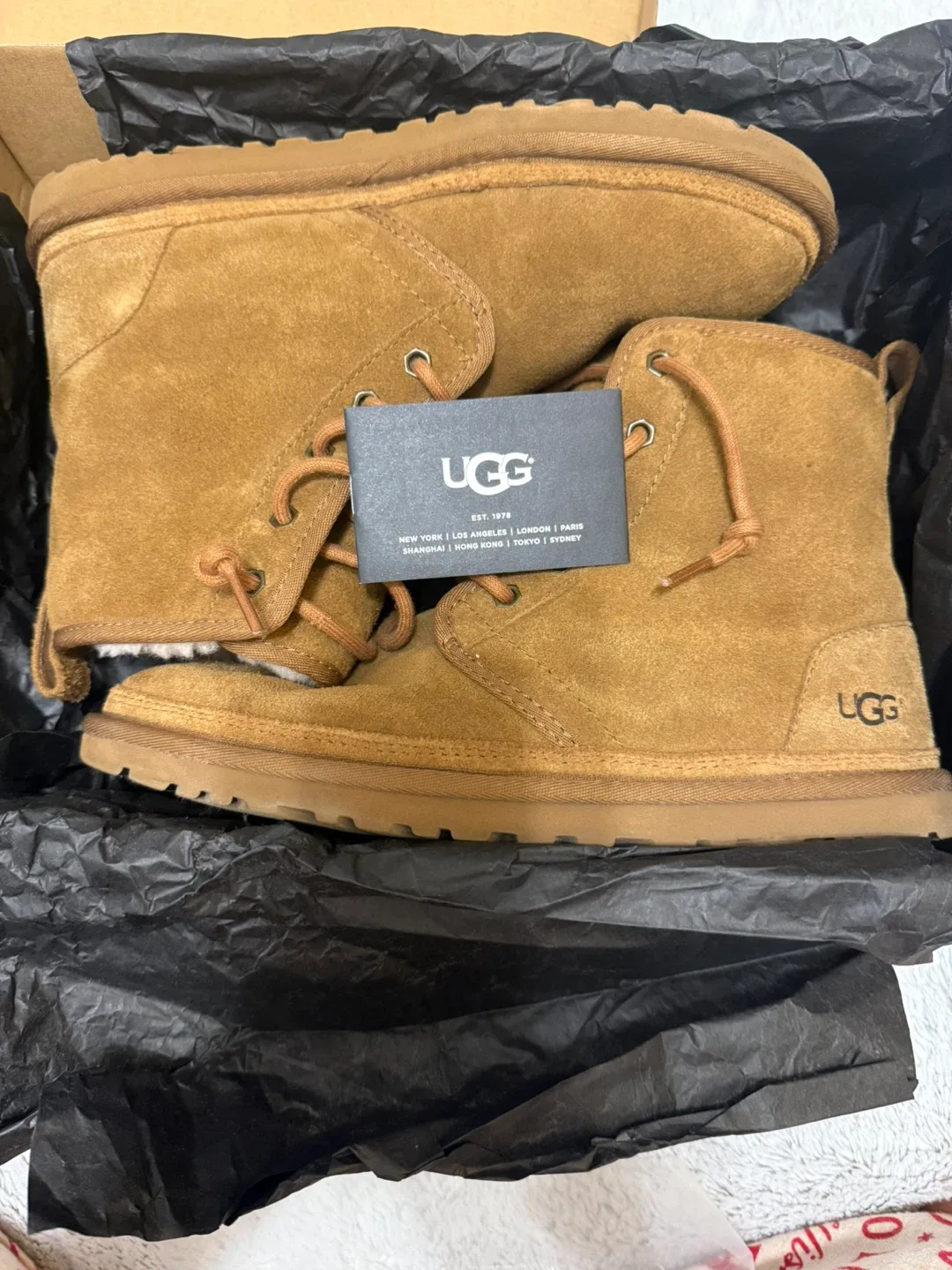 UGG Harkley Men’s Boots 1016472 – Size 8 – Excellent Condition image indicator(8)