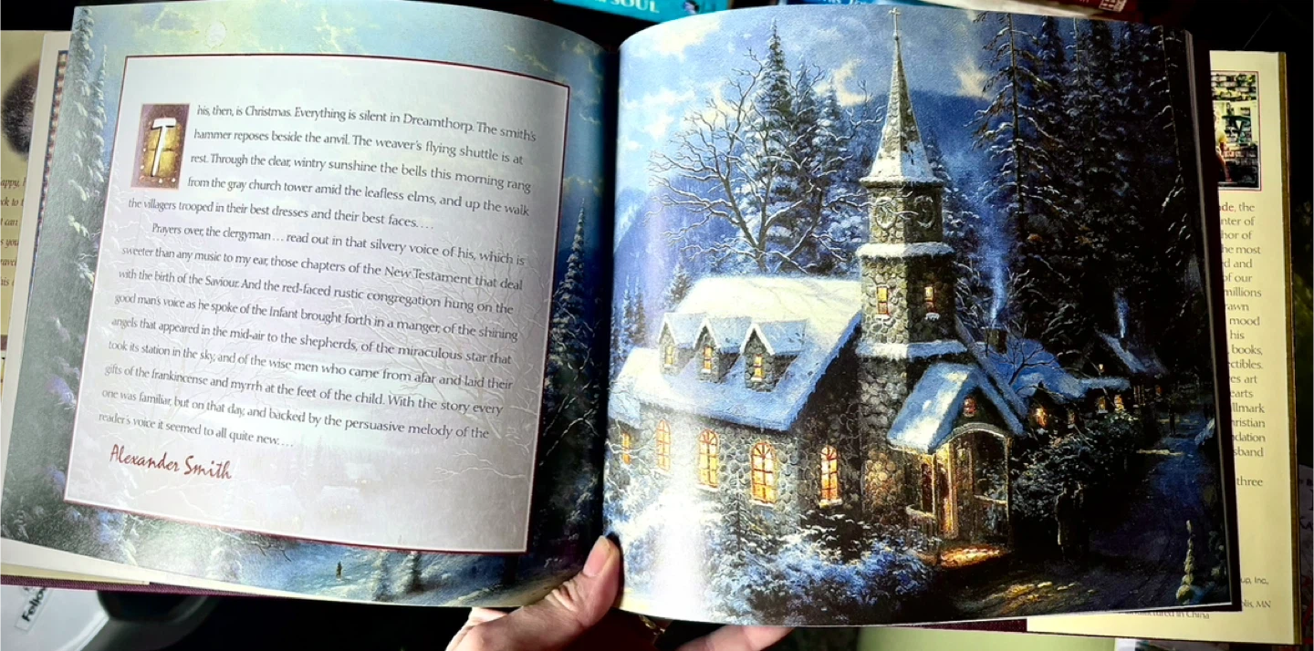 HARDCOVER CHRISTMAS BOOK “I'll Be Home for Christmas” - photo 4