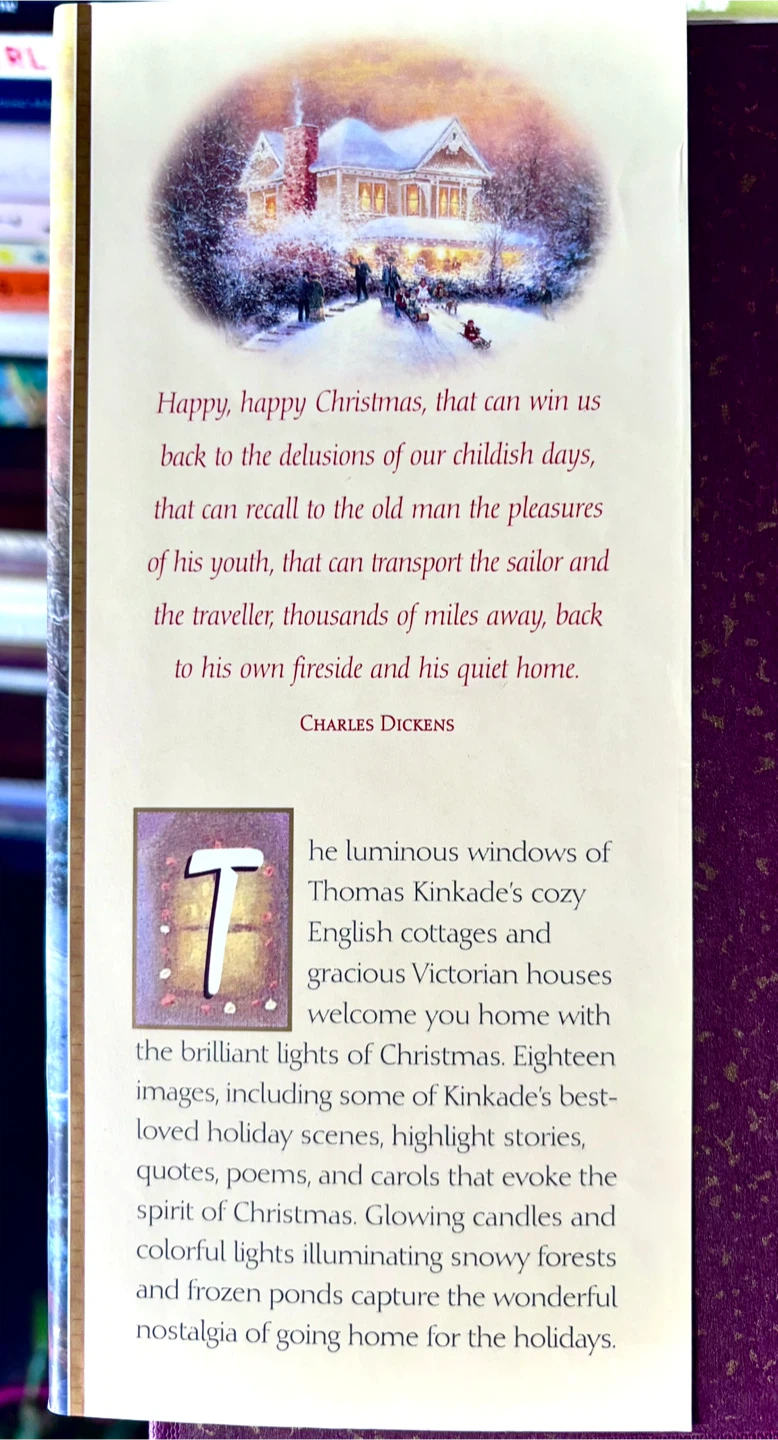 HARDCOVER CHRISTMAS BOOK “I'll Be Home for Christmas” - photo 3