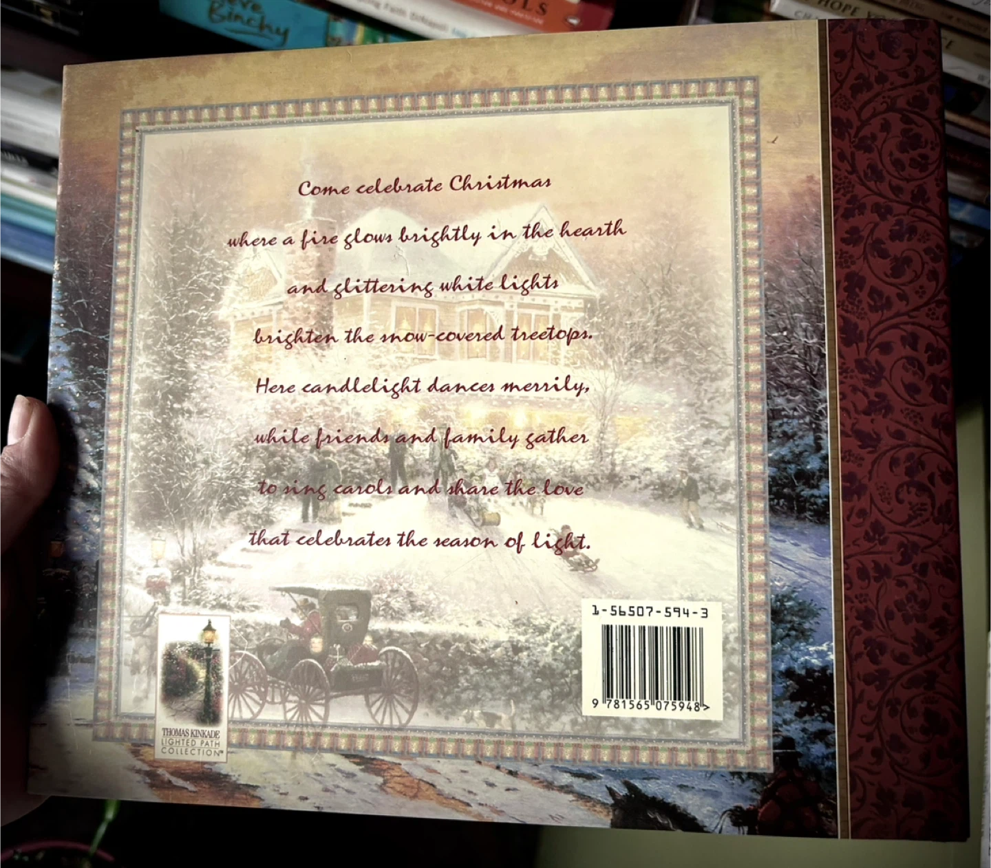HARDCOVER CHRISTMAS BOOK “I'll Be Home for Christmas” - photo 2