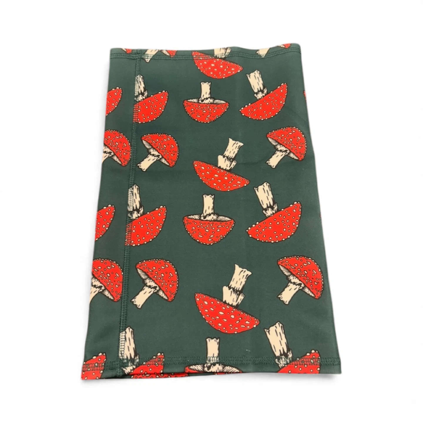 Neff Headwear Snow Gaiter Green Red Mushrooms OSFA