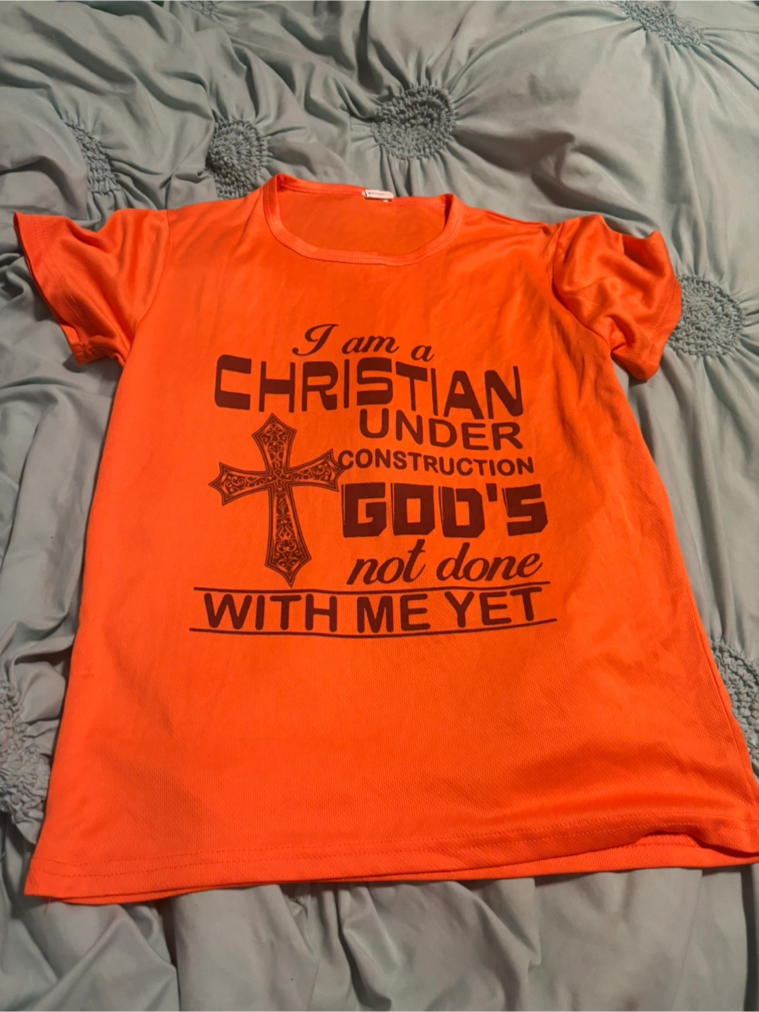 Orange Christian T-Shirt