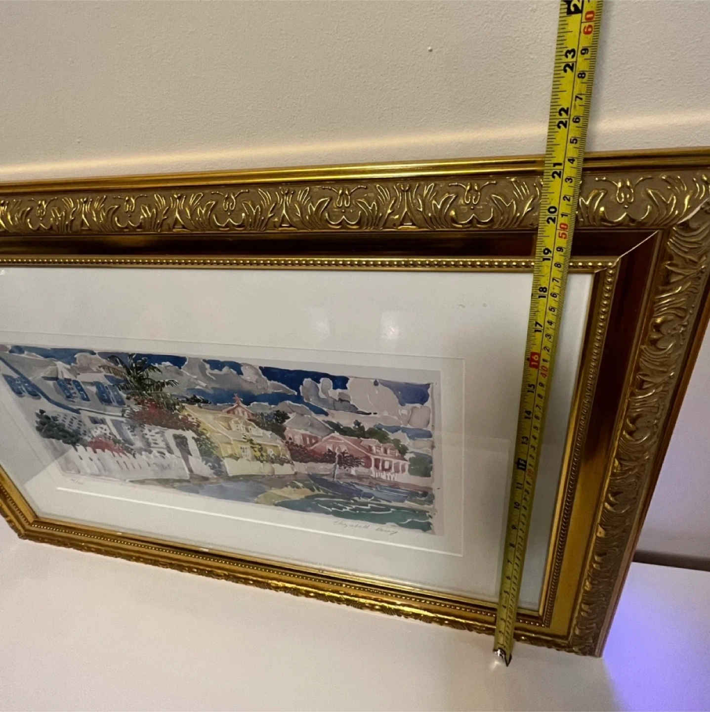 Framed Elizabeth Berry Watercolor Print - photo 5