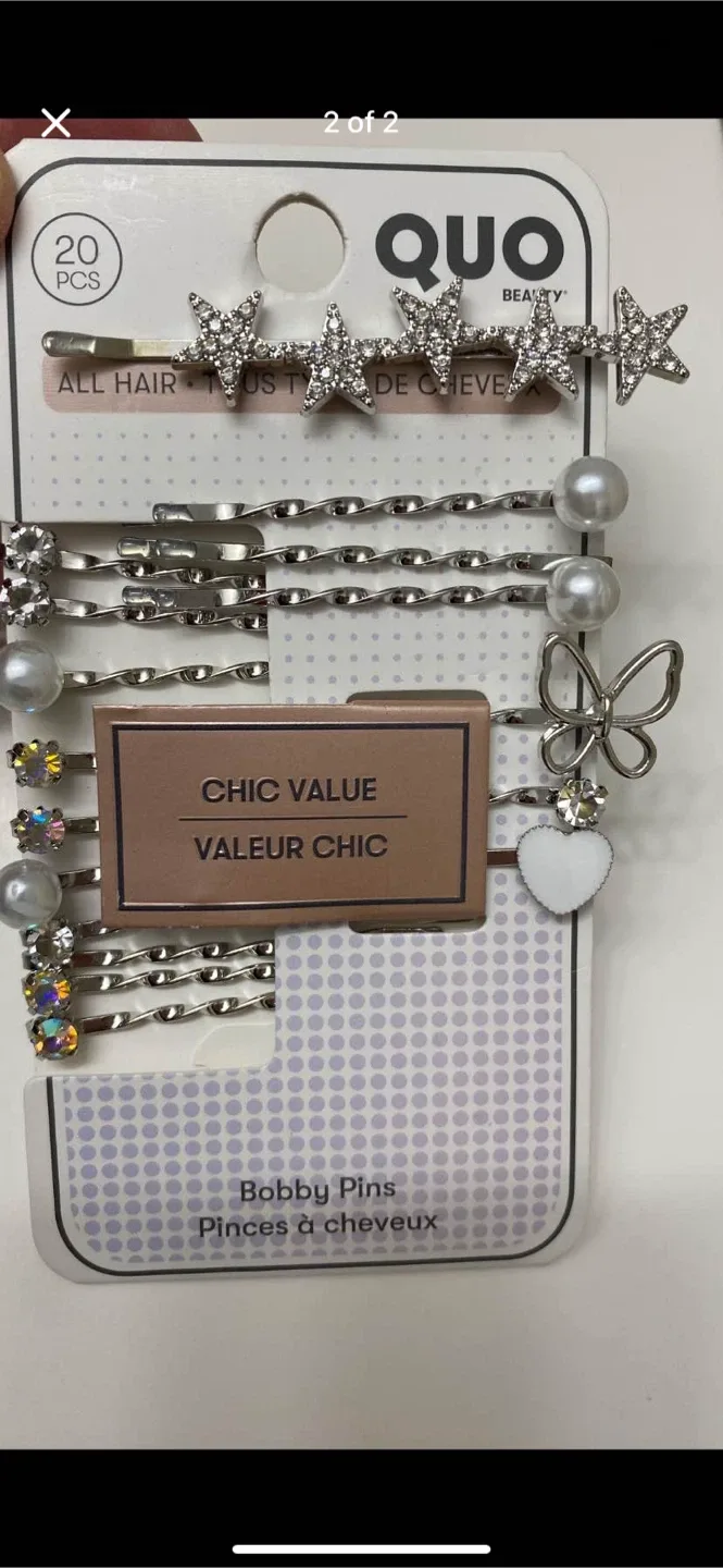 New Quo Bobby Pins - 20 Pieces