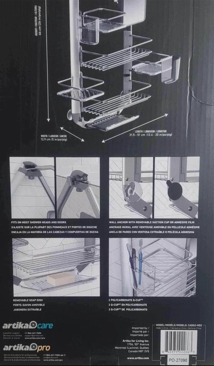 Artika Shower Caddy - brand New! image indicator(3)