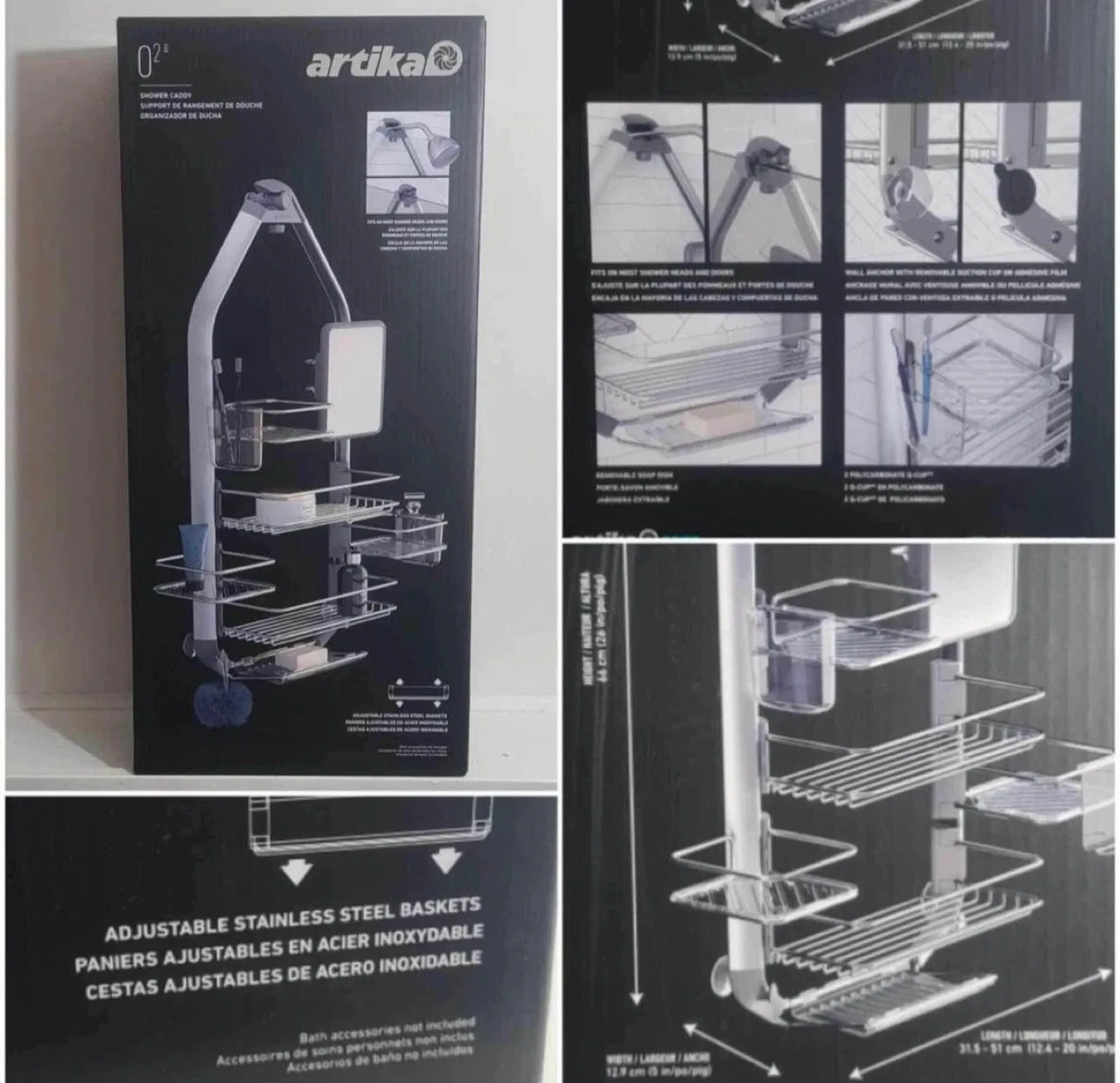 Artika Shower Caddy - brand New! image indicator(2)
