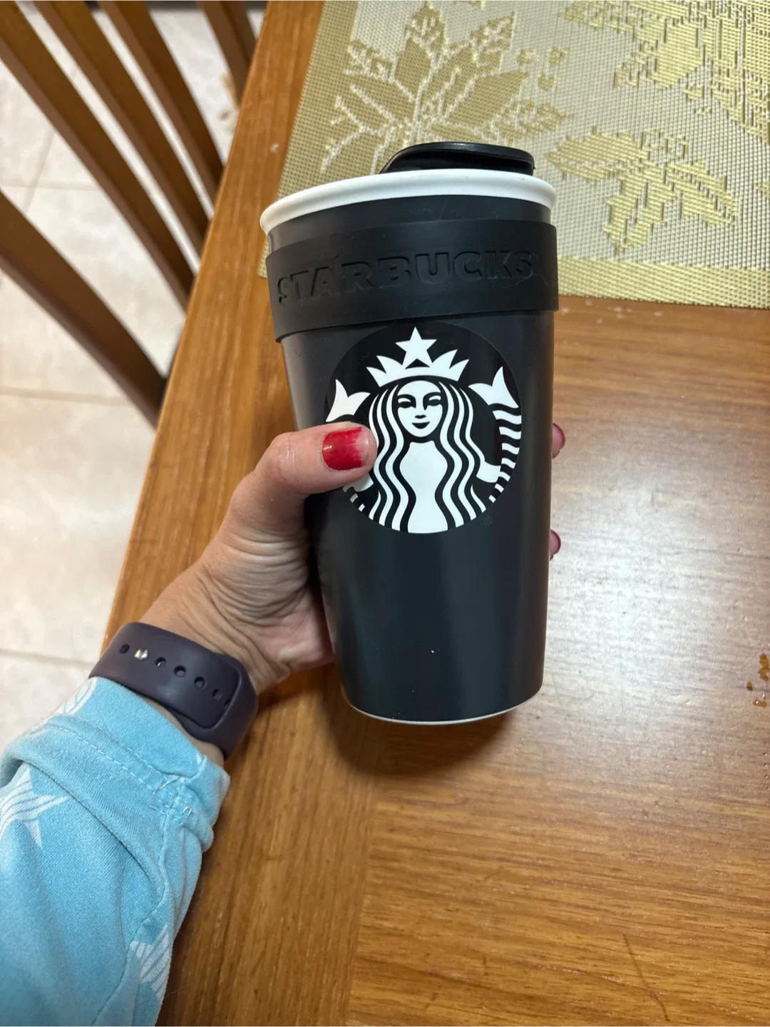 Starbucks Black Travel Mug