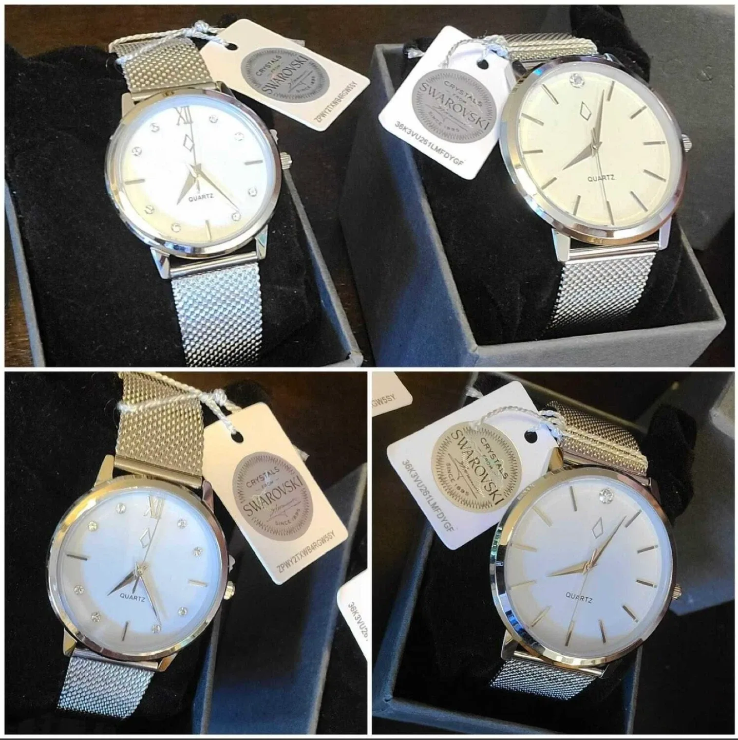 Brand new His & Hers watches Swarovski