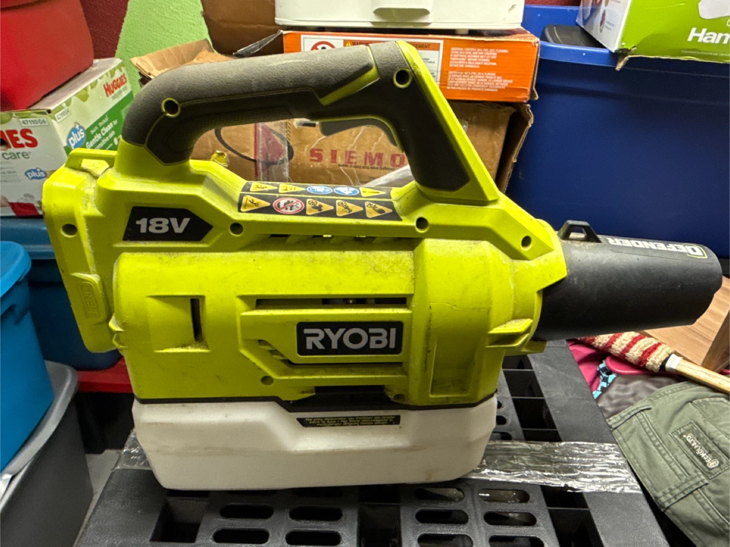 Ryobi P2805 18V Fogger - photo 2