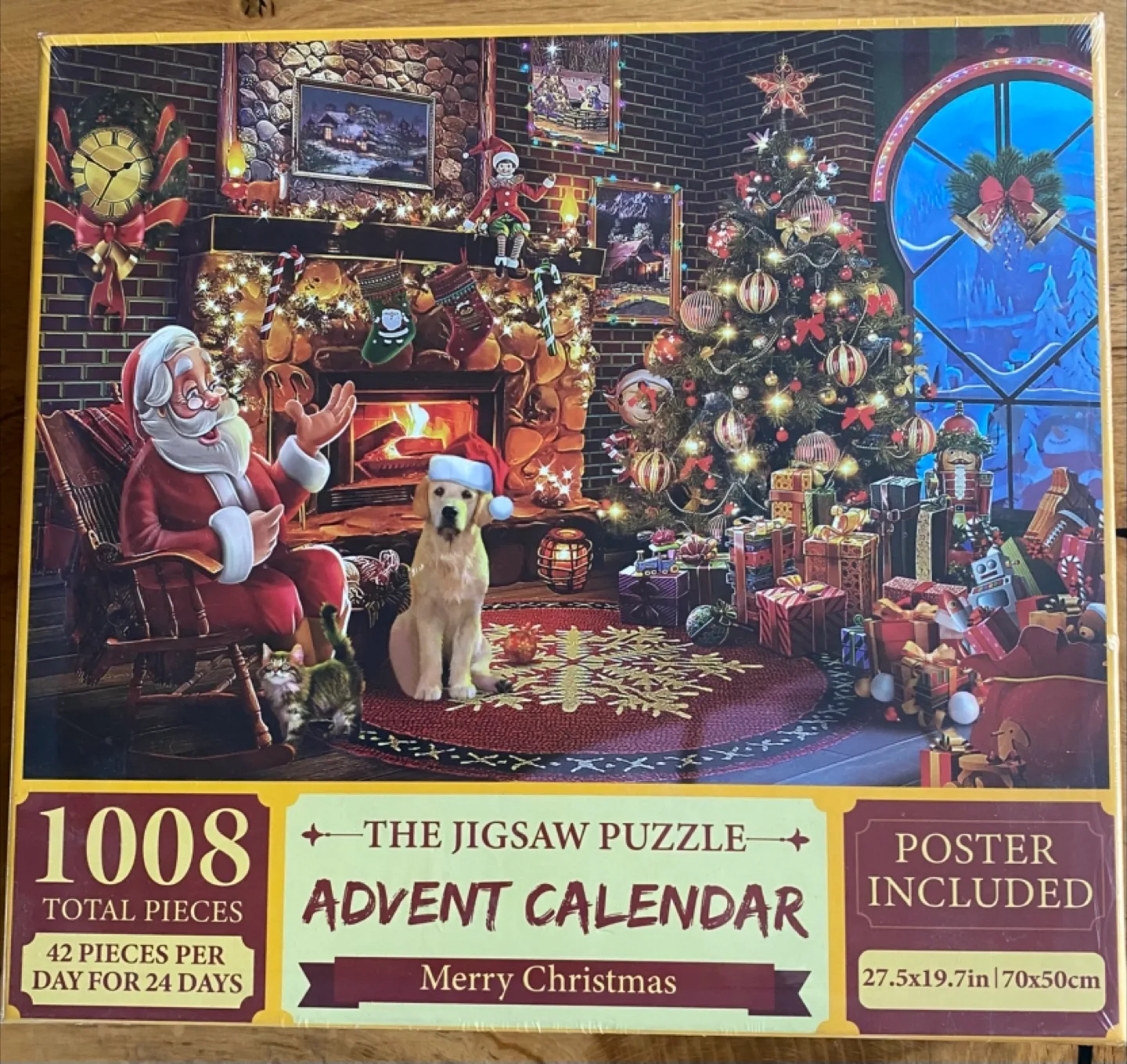 Advent Calendar Jigsaw Puzzle - Merry Christmas