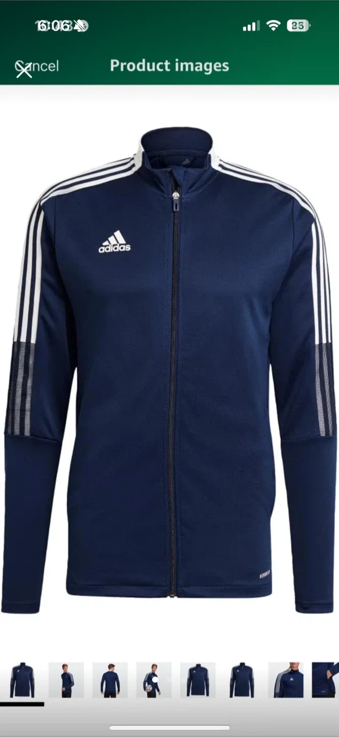 Adidas Track Jacket Navy Blue