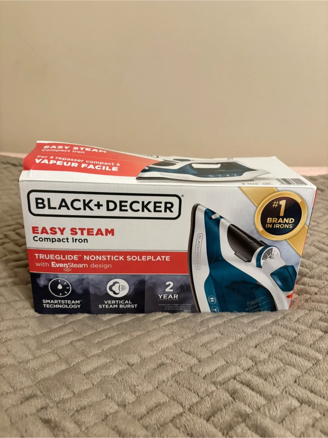 Black+Decker Steam Iron – Only Used Once
