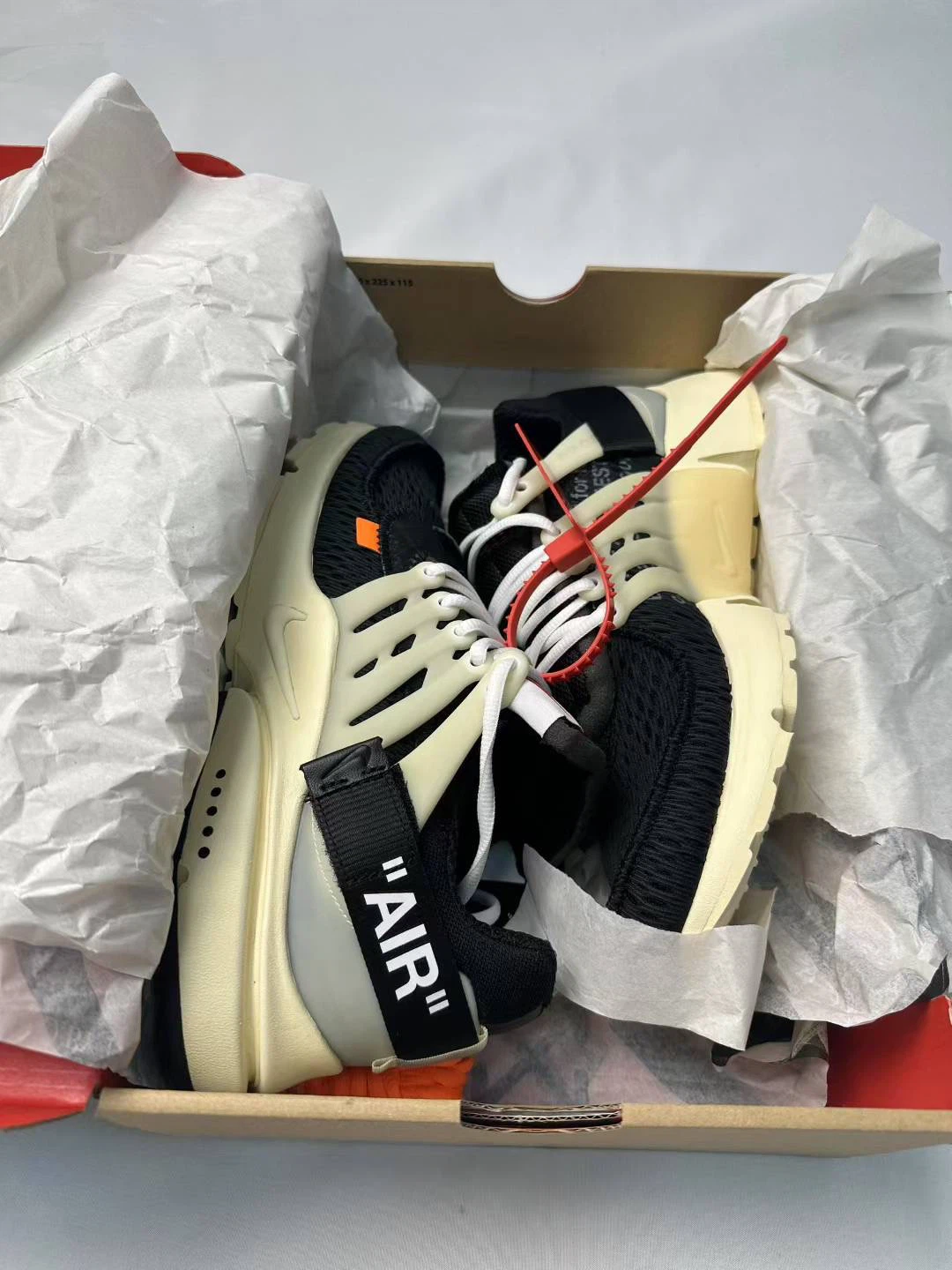 Nike Air Presto Off-White Black size 9 - photo 4