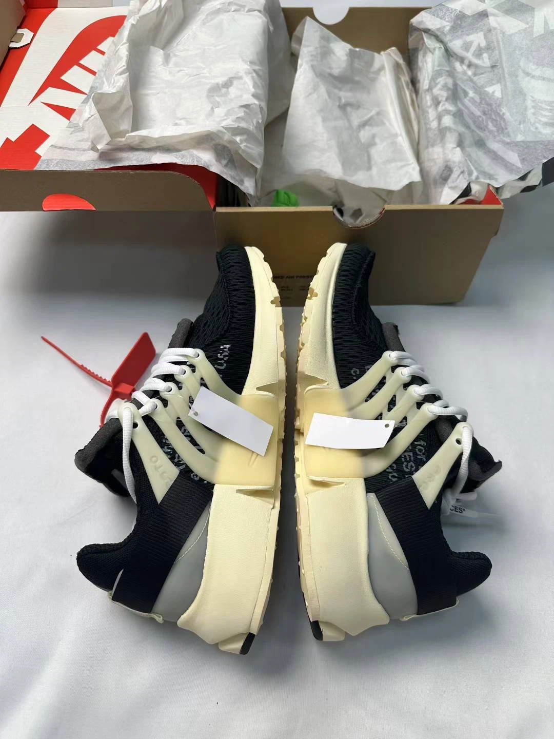 Nike Air Presto Off-White Black size 9 - photo 5