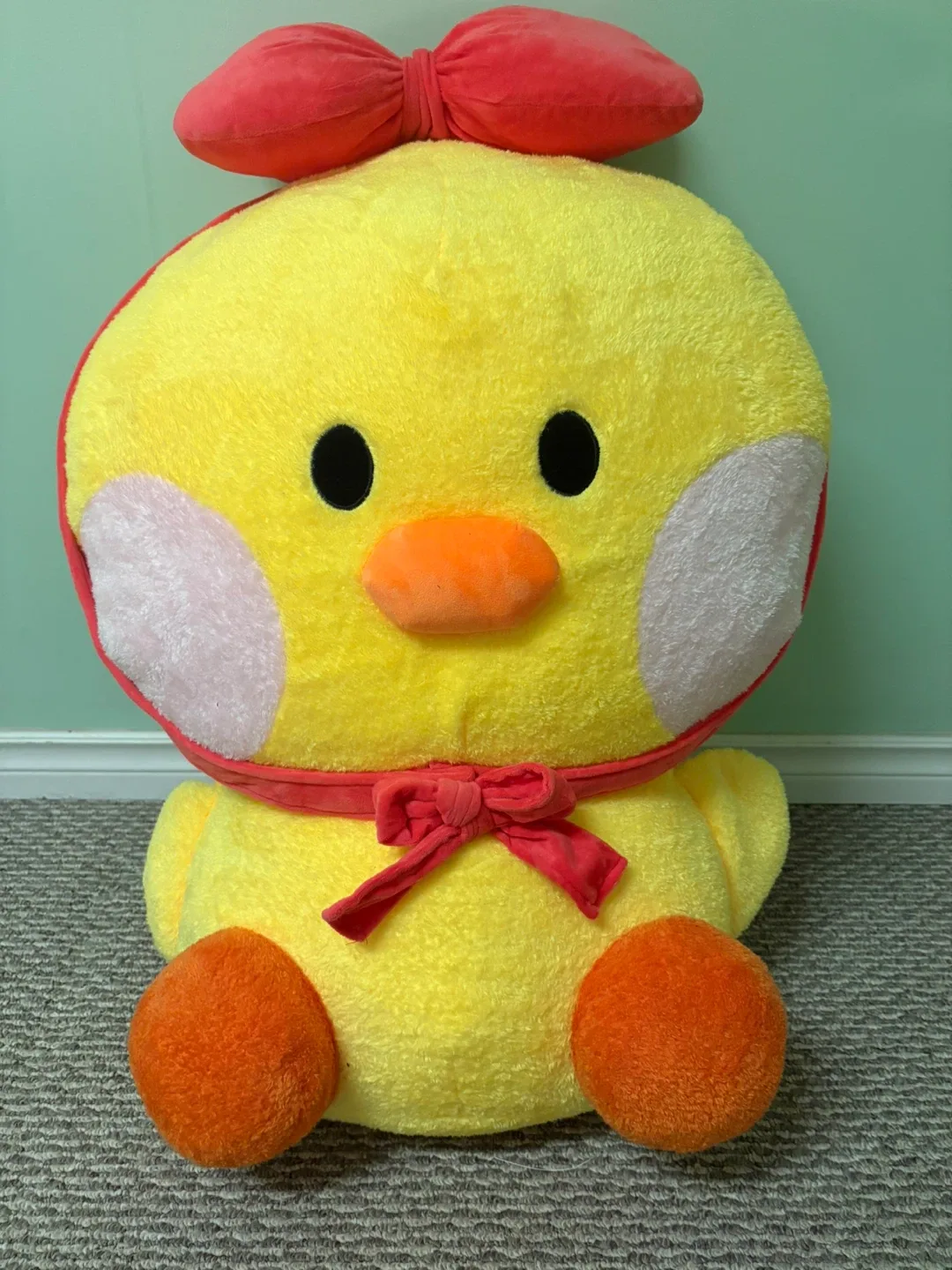 Giant Adorable Yellow Chick Plushie