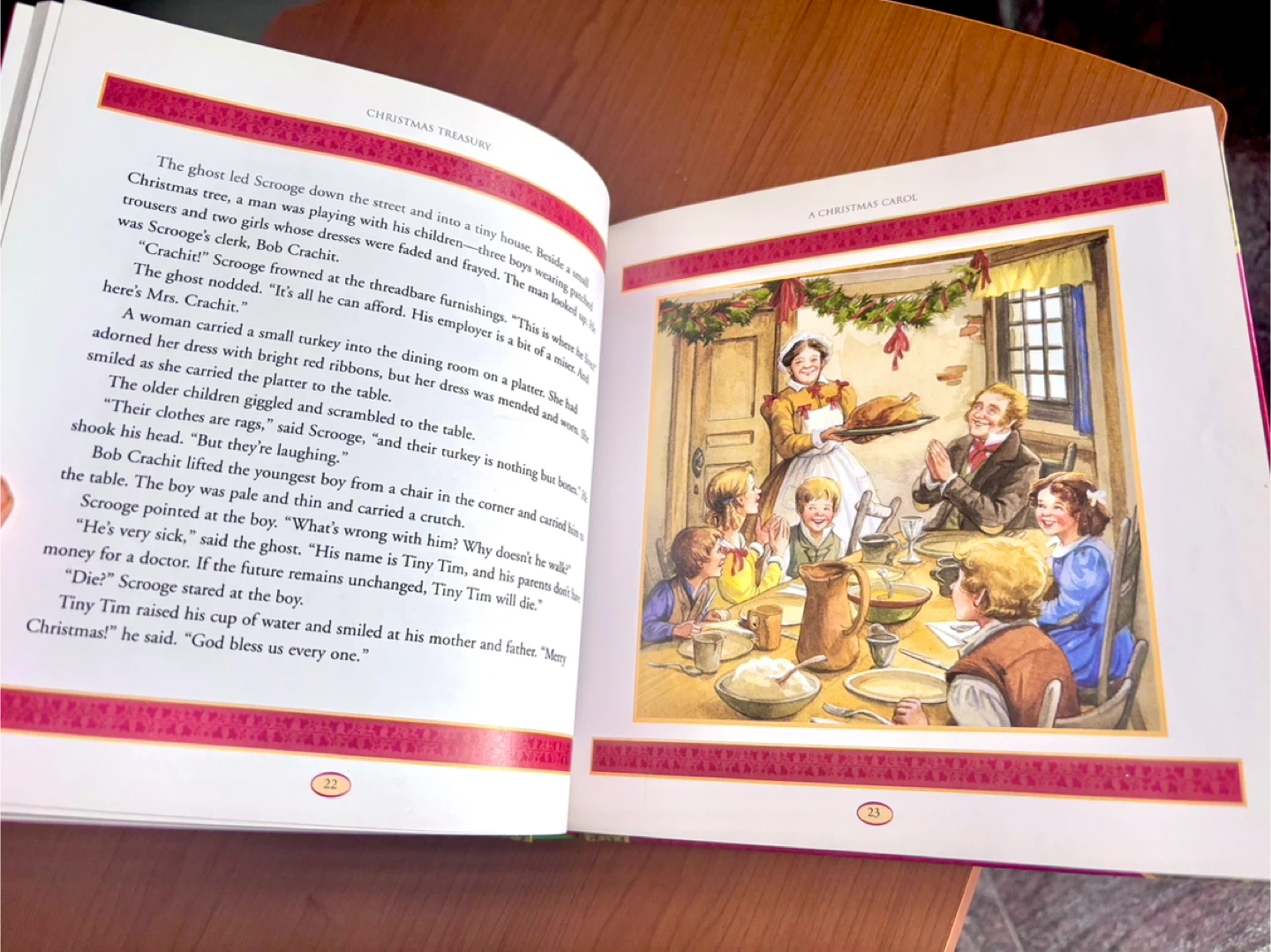HARDCOVER CHRISTMAS BOOK & CD “Christmas Treasury” - photo 5