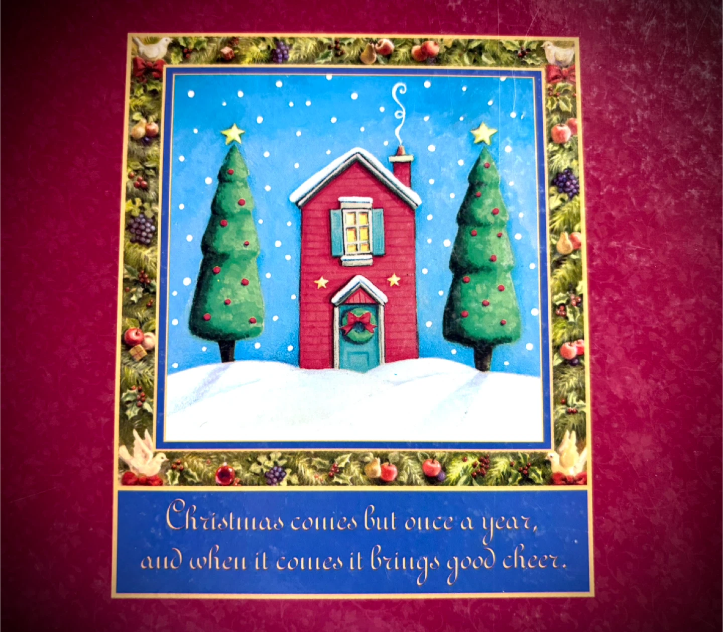 HARDCOVER CHRISTMAS BOOK & CD “Christmas Treasury” - photo 2
