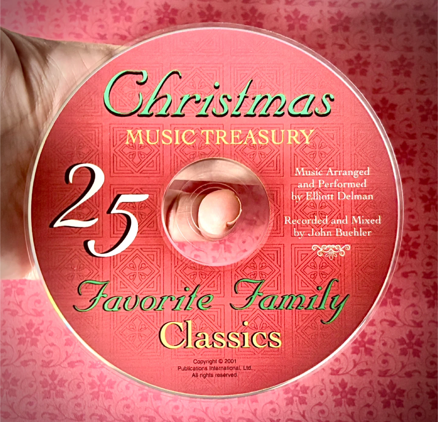 HARDCOVER CHRISTMAS BOOK & CD “Christmas Treasury” - photo 4