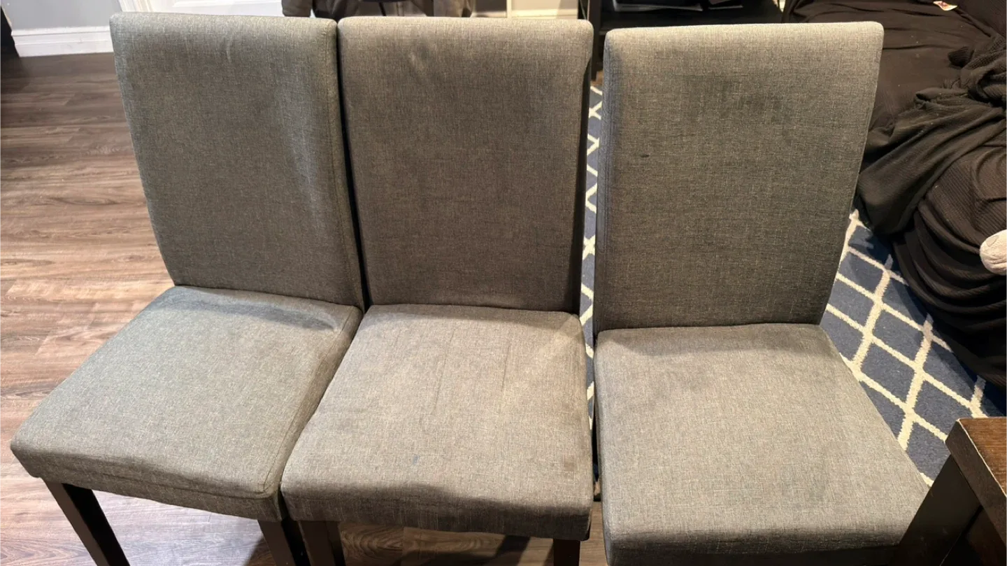 Dining Table with 3 Chairs - Grey image indicator(2)