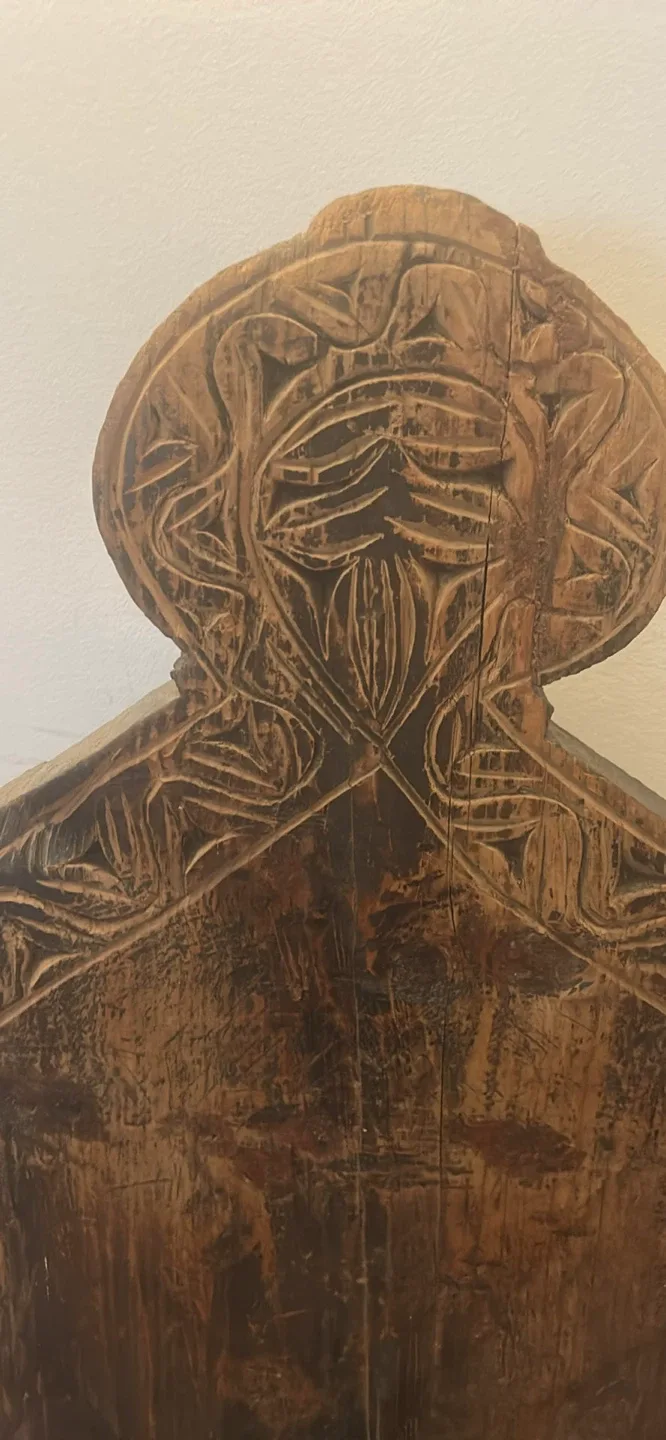 Carved Wooden Islamic Prayer Board image indicator(2)