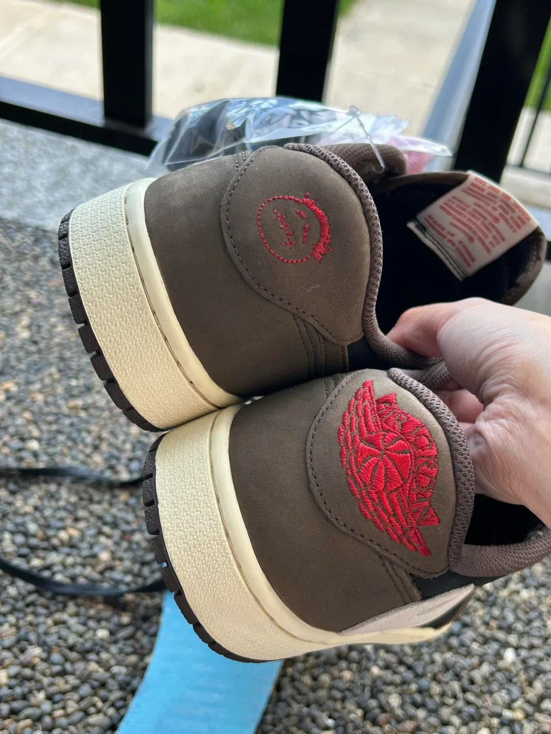 Nike Air Jordan 1 Low Travis Scott mocha og us9.5 image indicator(5)