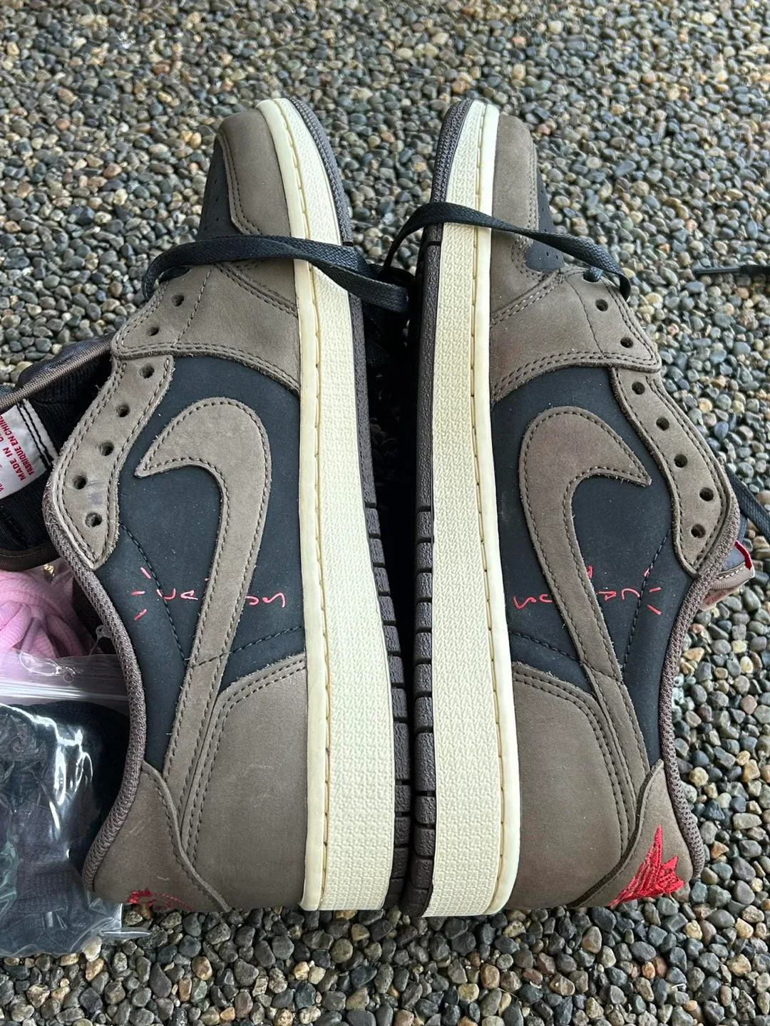 Nike Air Jordan 1 Low Travis Scott mocha og us9.5 image indicator(4)