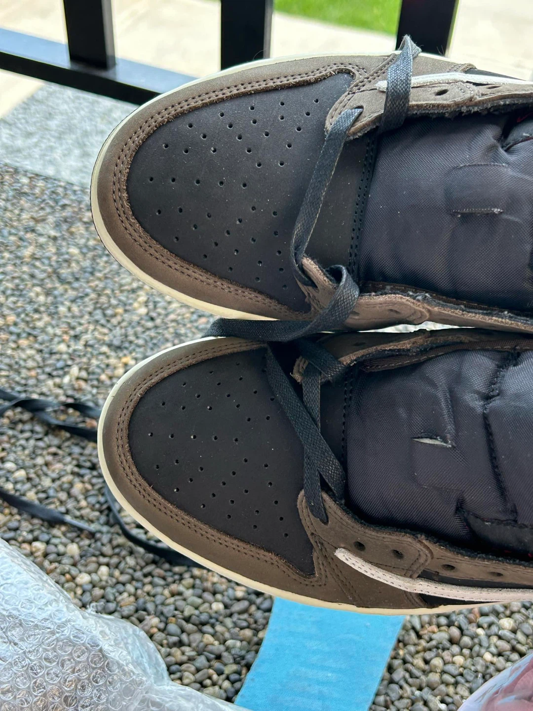 Nike Air Jordan 1 Low Travis Scott mocha og us9.5 - photo 2