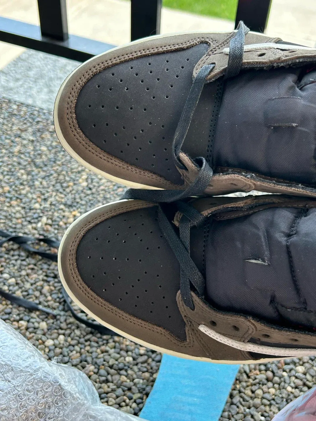 Nike Air Jordan 1 Low Travis Scott mocha og us9.5 image indicator(2)