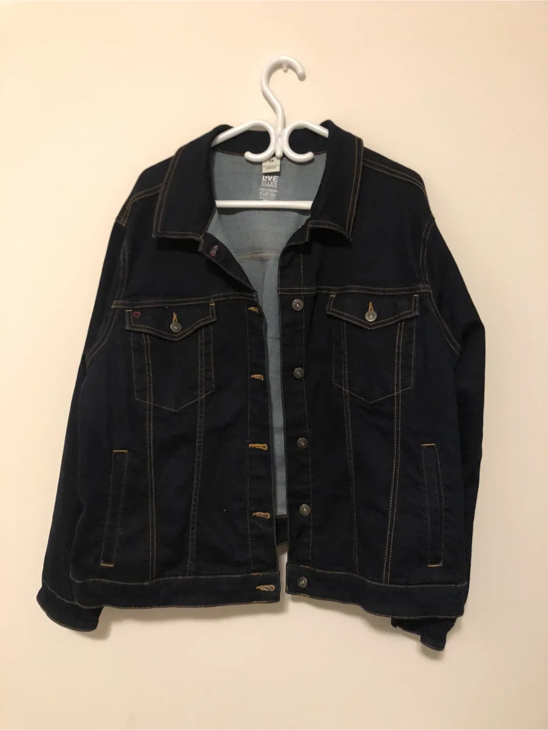 Levi's Denim Jacket with Heart Design