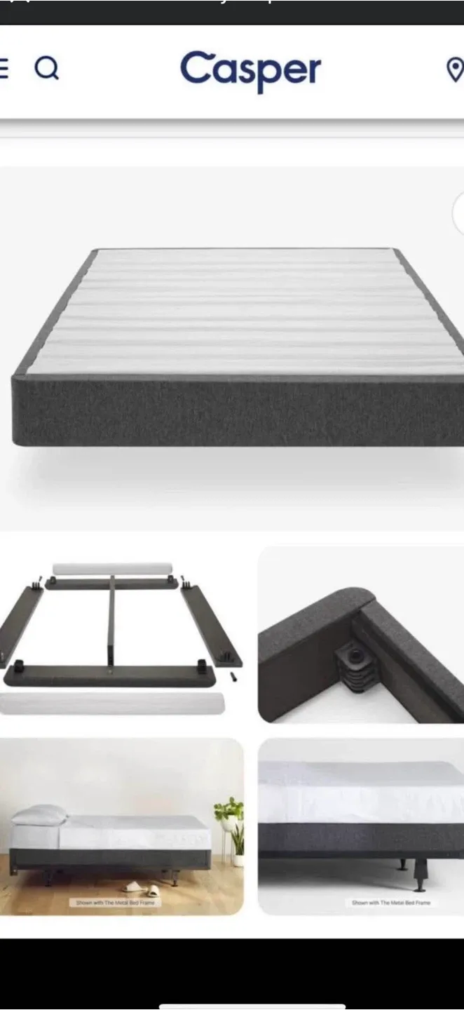 Casper Foundation Bed Frame - Box Included!