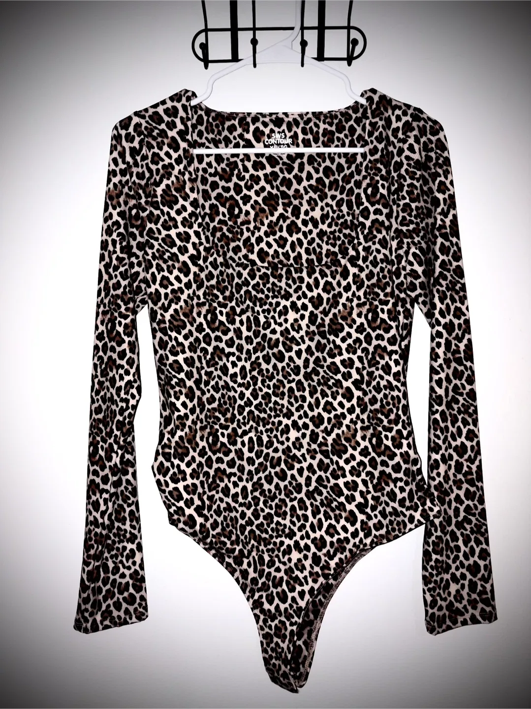 Leopard Print Bodysuit