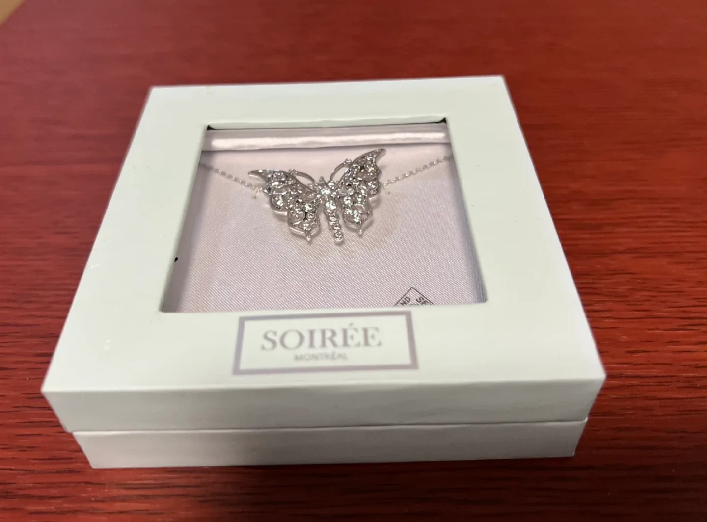 Soirée Montreal Butterfly Necklace