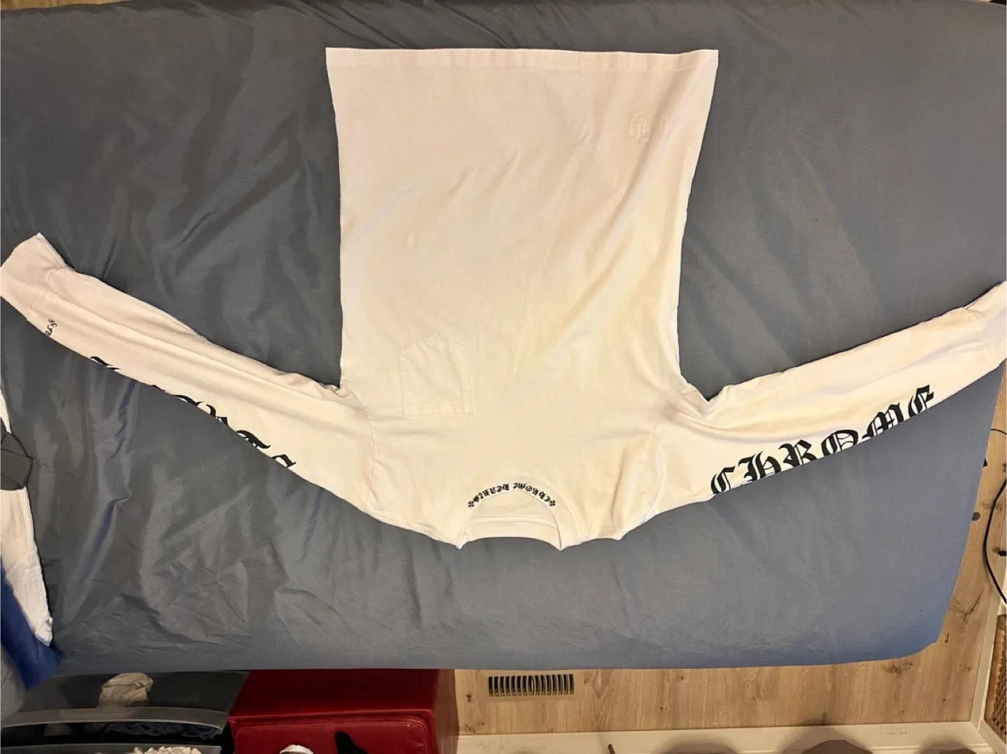 Chrome Hearts White Long Sleeve Shirt