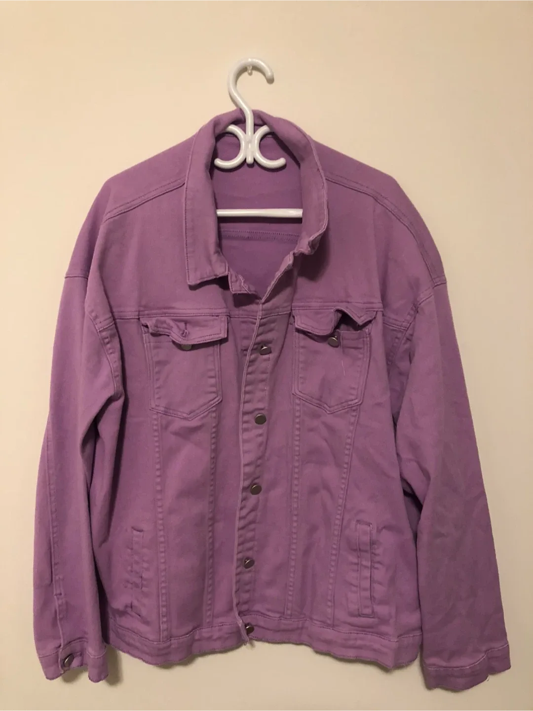 Purple Denim Jacket