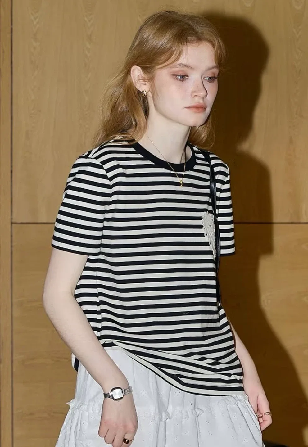 Authentic Burberry Striped T-Shirt image indicator(3)