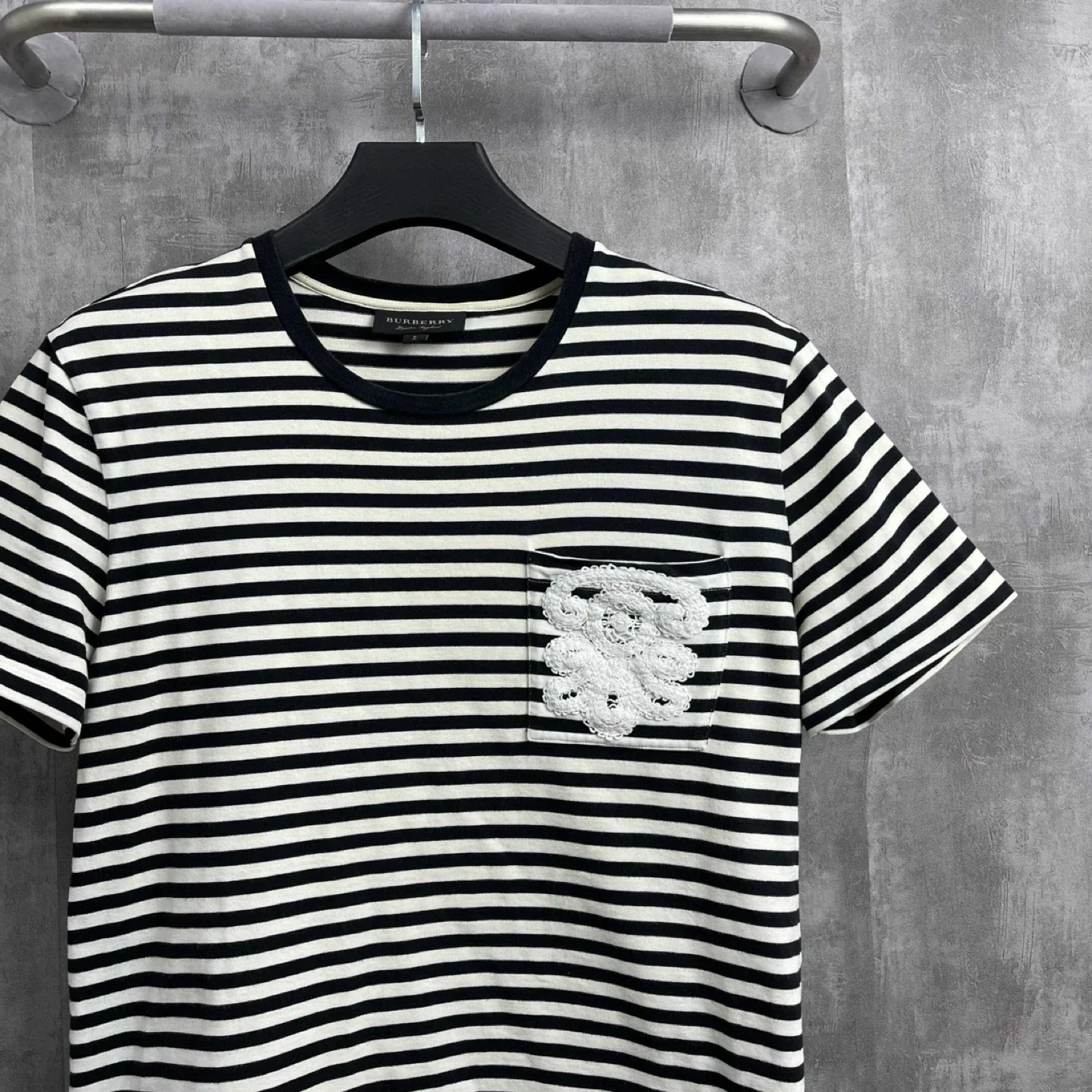 Authentic Burberry Striped T-Shirt image indicator(2)