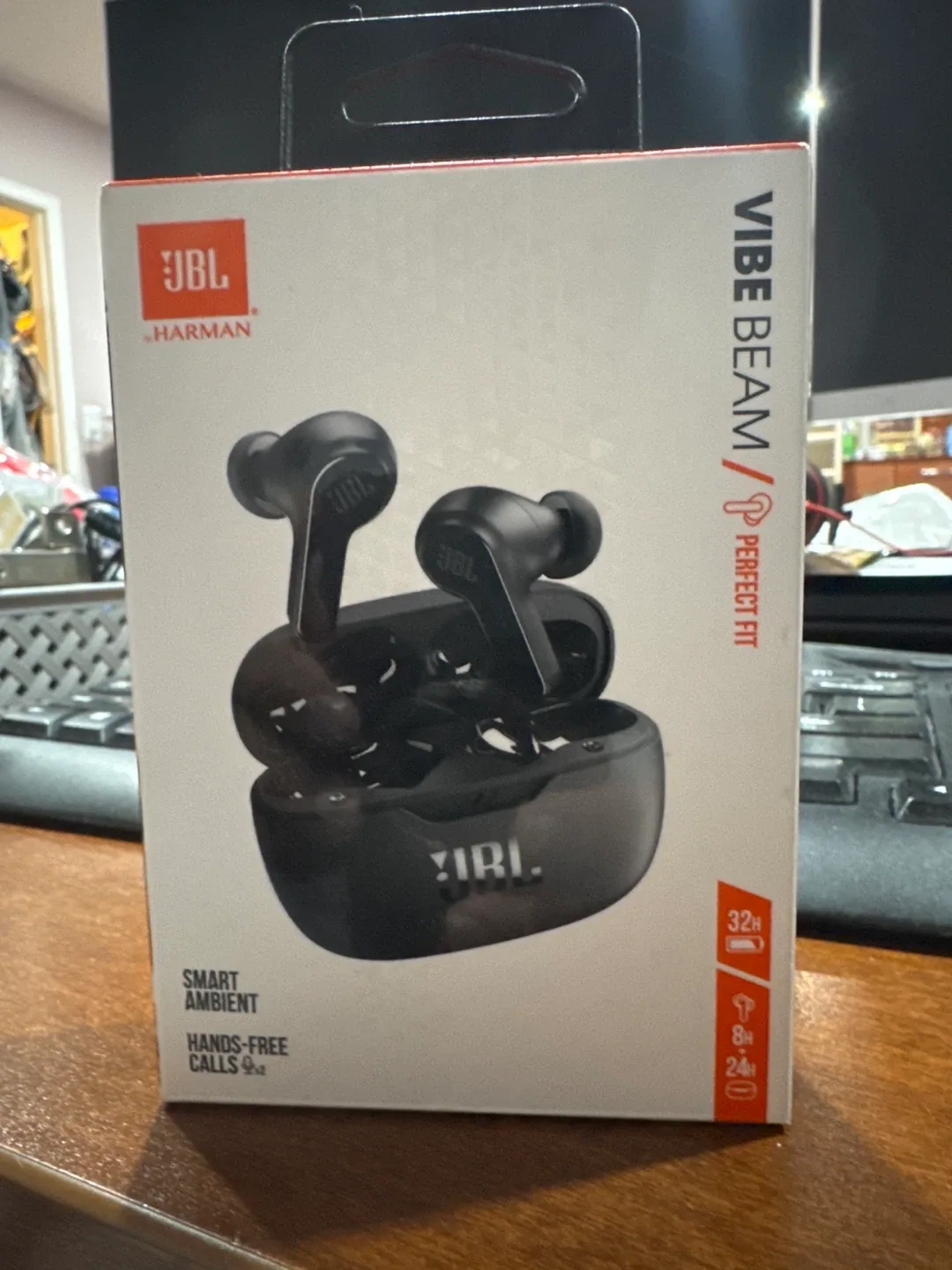 New JBL Vibe Beam Wireless Earbuds