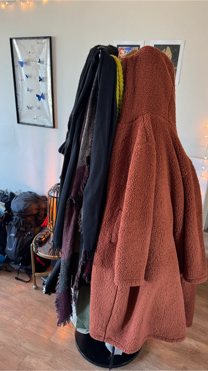 IKEA HEMNES hat and coat stand (black metal) - photo 4