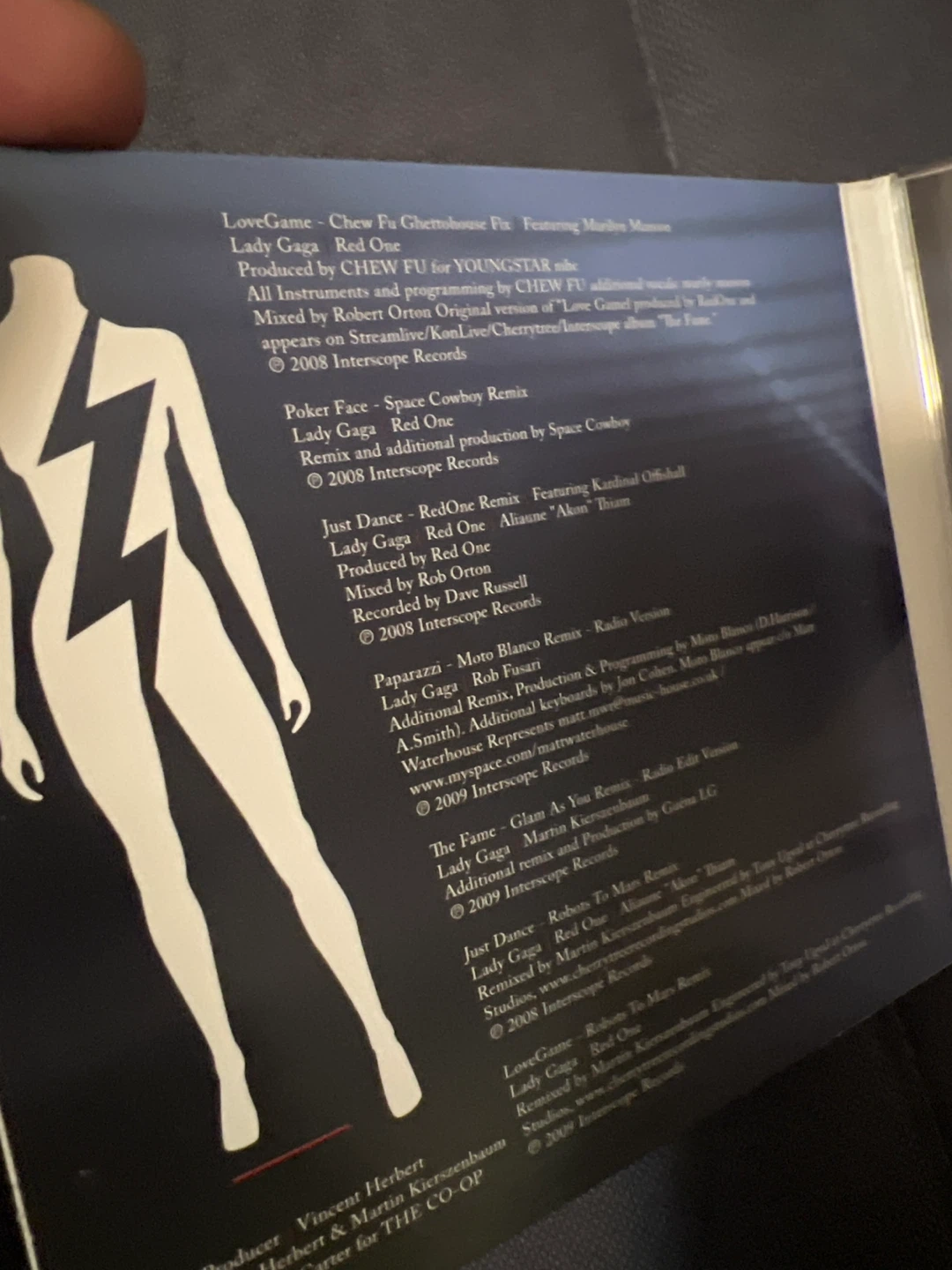 Lady Gaga Hitmixes CD - photo 2