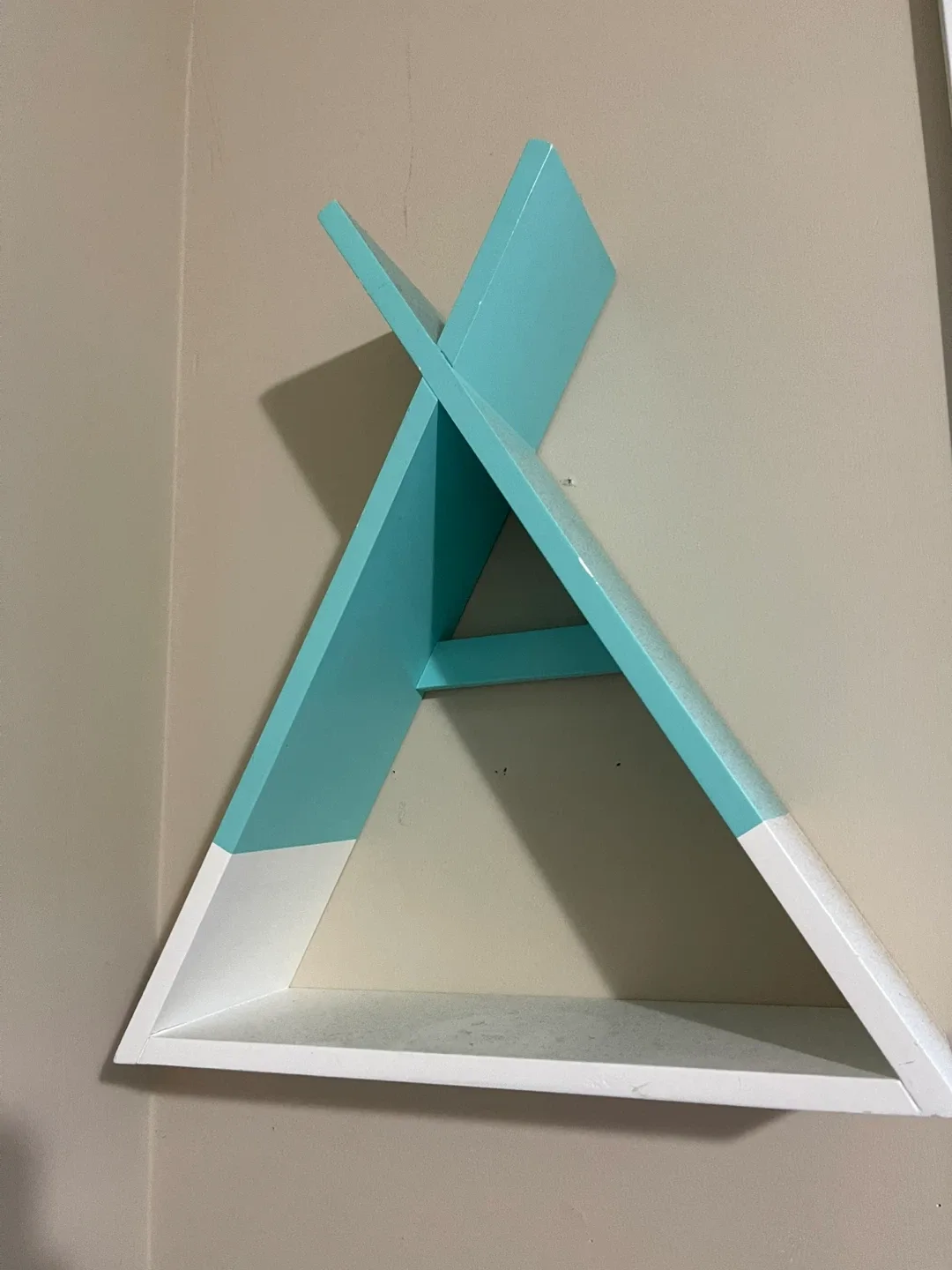 Triangle Wall Shelf (Bookshelf) - Cute Decor image indicator(2)