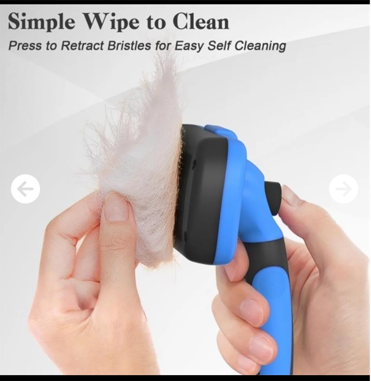 Self cleaning Slicker brush for Pets - photo 5