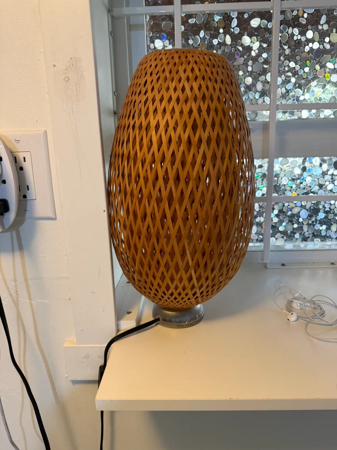 Woven Table Lamp