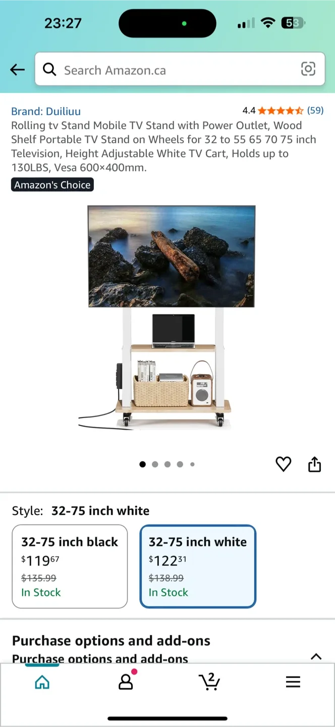 TV Stand image indicator(2)