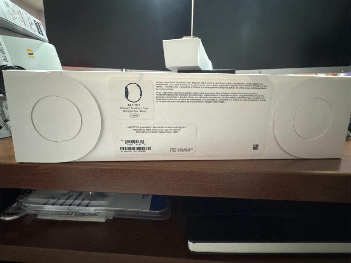 Apple Watch Series 8 Midnight Aluminum Case 45mm - New - photo 2