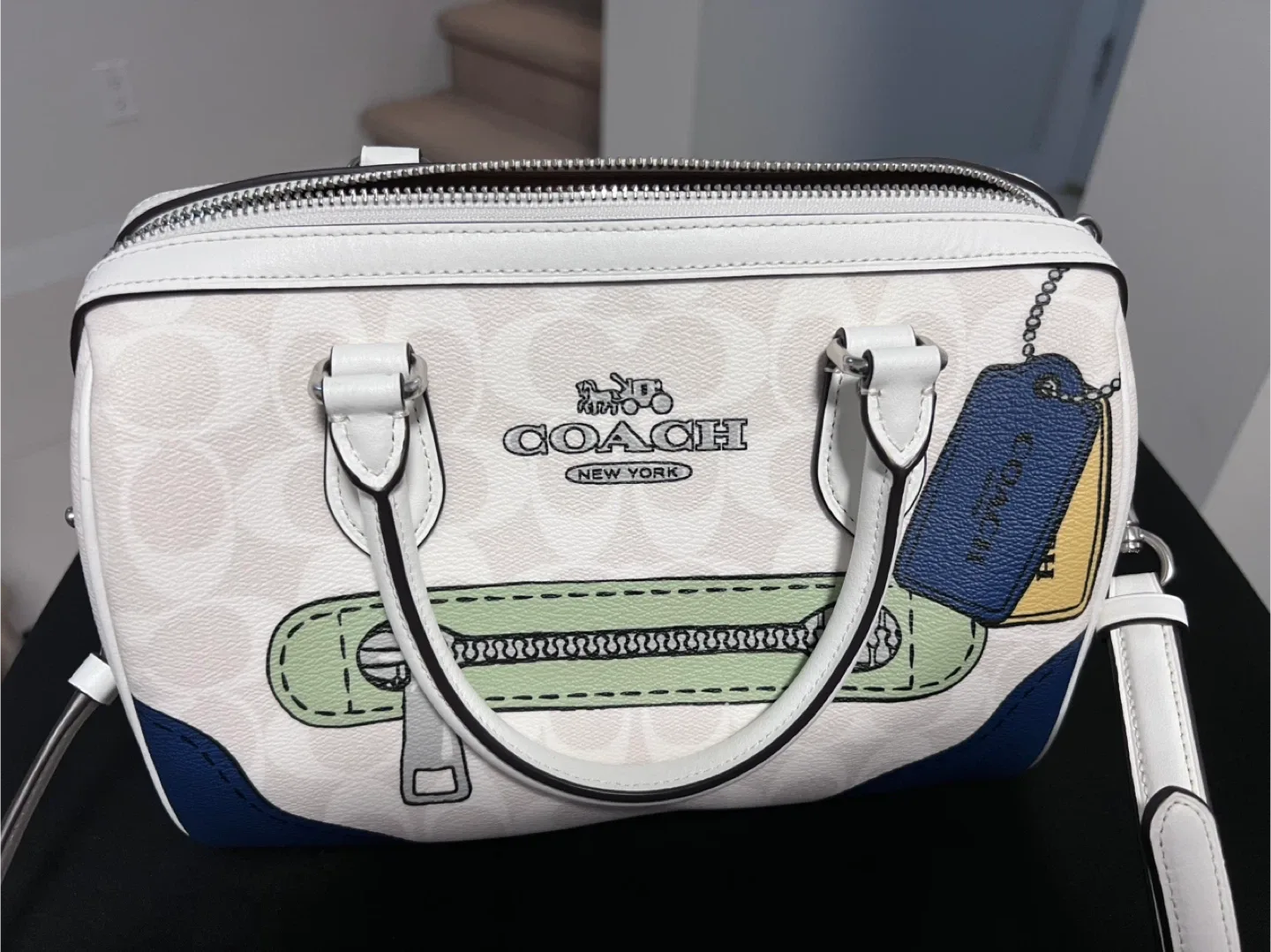 Coach CH168 Rowan Satchel bag image indicator(2)