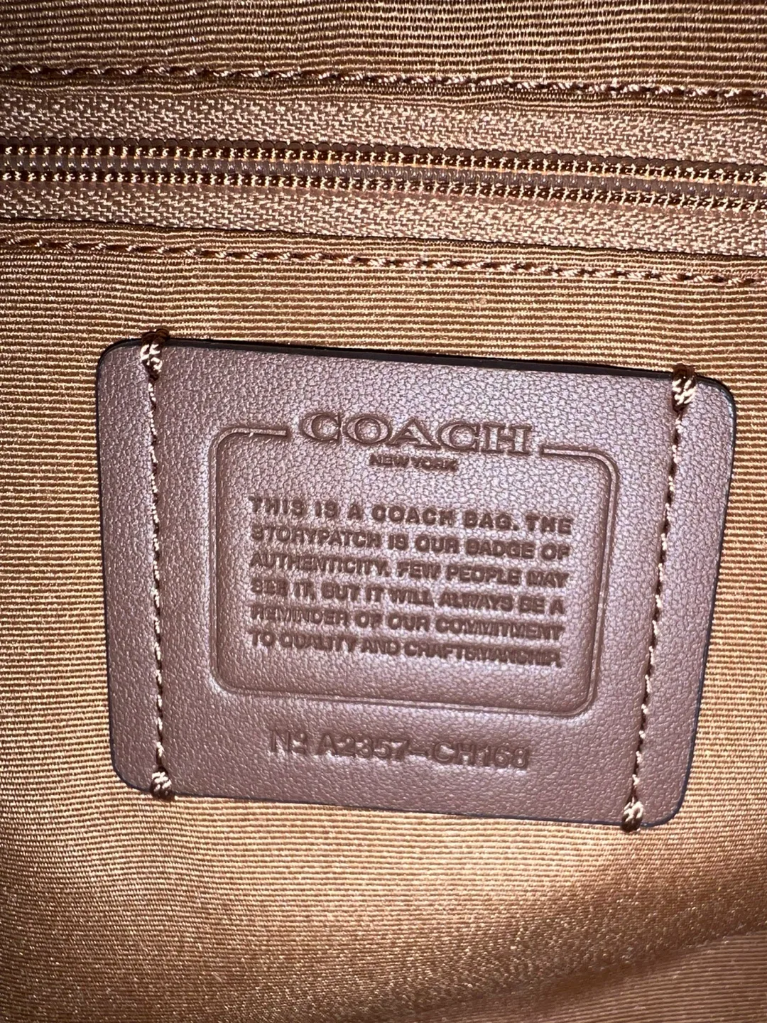Coach CH168 Rowan Satchel bag image indicator(4)