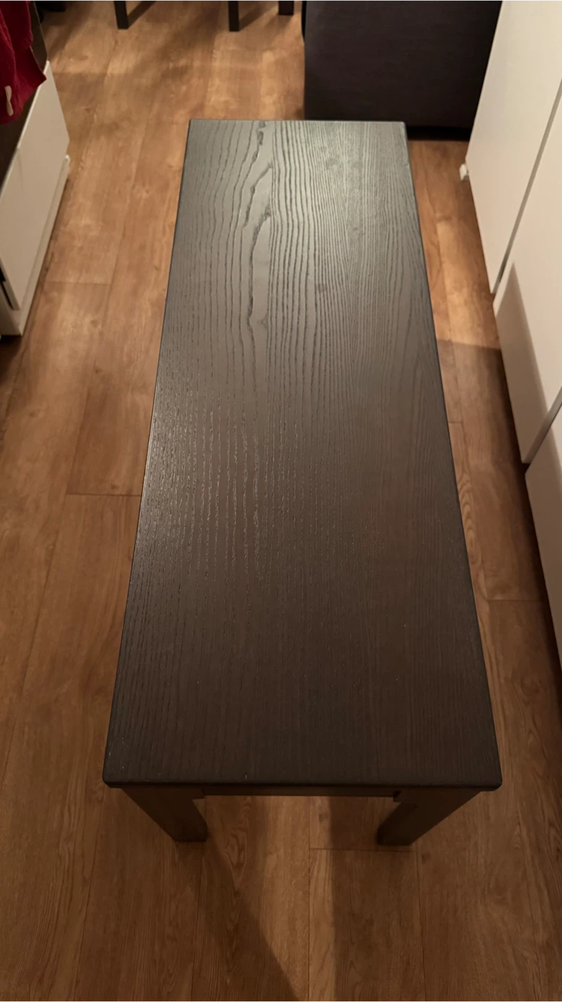 IKEA dining bench (dark brown) - photo 2